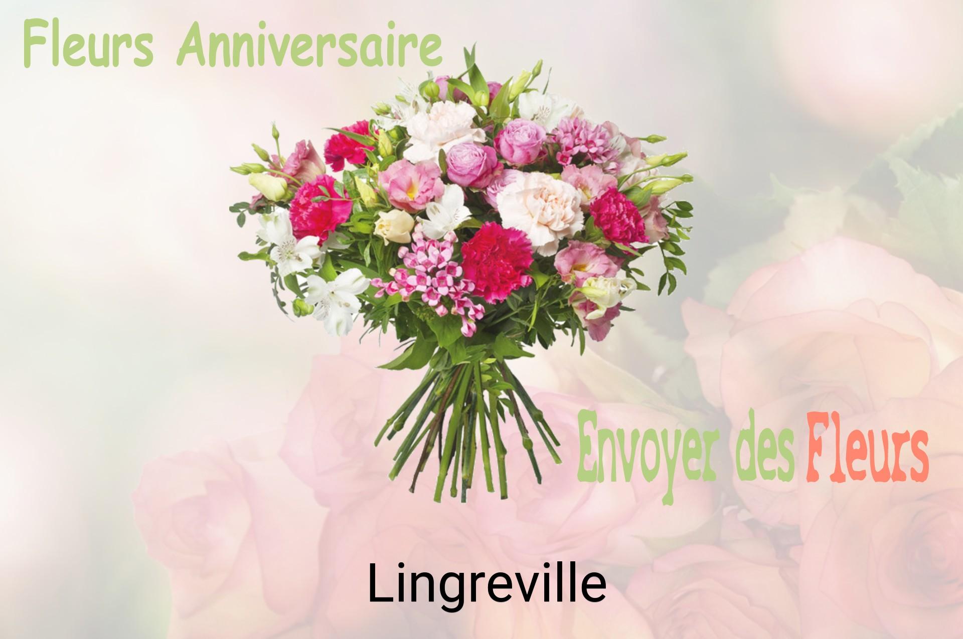 Bouquet de fleurs d’anniversaire livré à Lingreville
